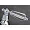Kingston Brass KS1101WLL Basin Tap Faucet W/ Cross Handle, Polished Chrome KS1101WLL - alternate 2